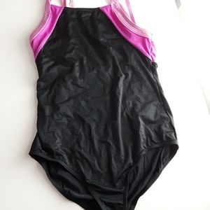 Lands' End Sport one piece swimsuit women's 12